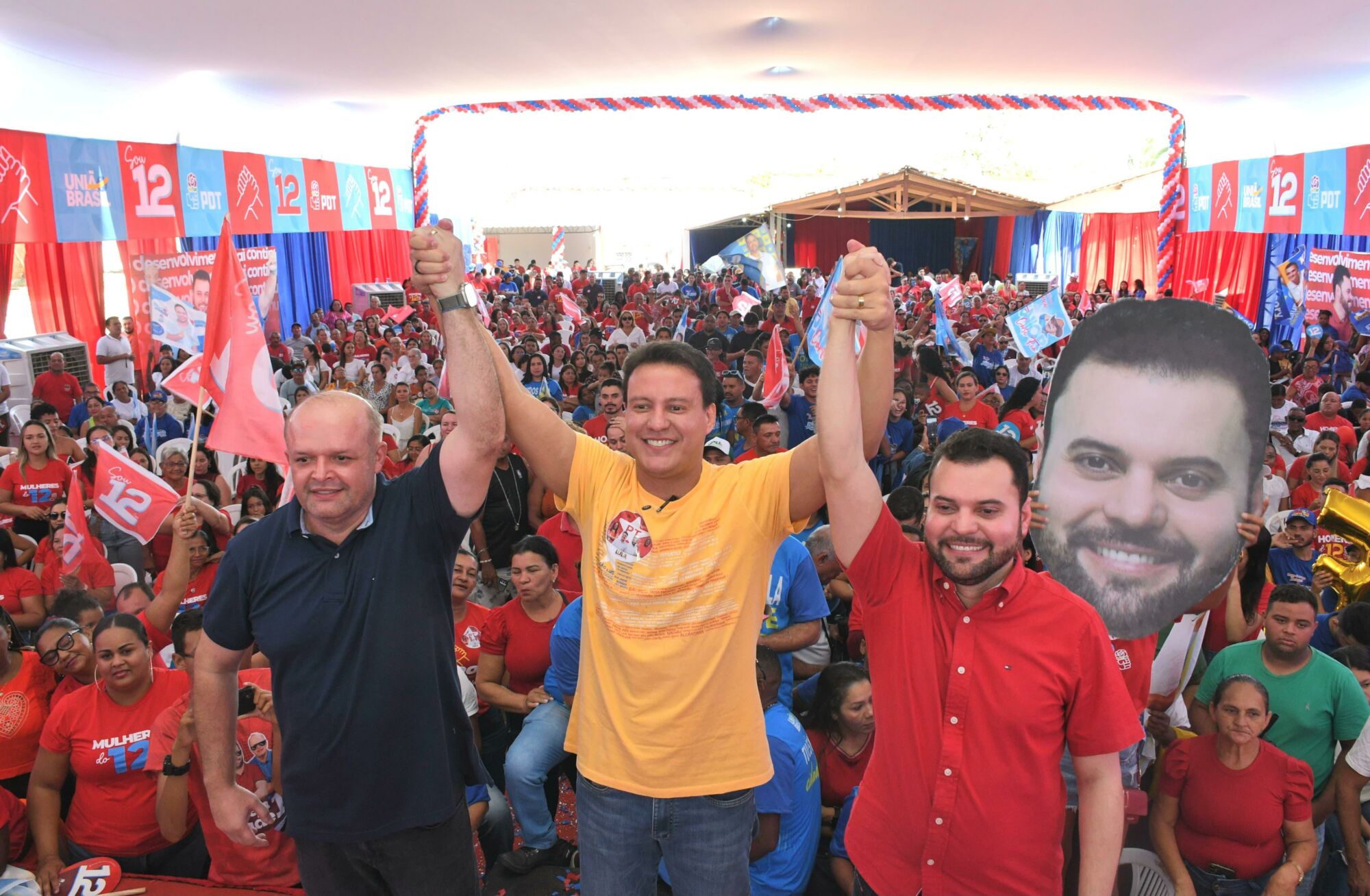 Convenções municipais: Felipe Camarão demonstra força política e reforça apoio a candidatos da base governista