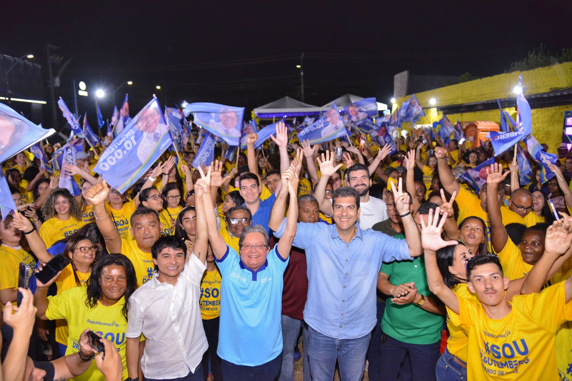 Dr. Gutemberg lança campanha à reeleição de vereador: a campanha do 10.000.