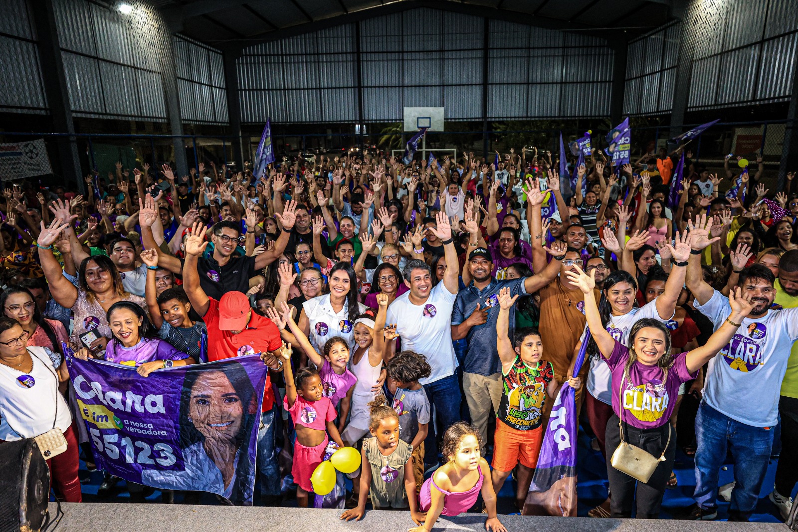 Com apoio do deputado Osmar Filho, Clara desponta como um nome forte na disputa ao Legislativo Municipal