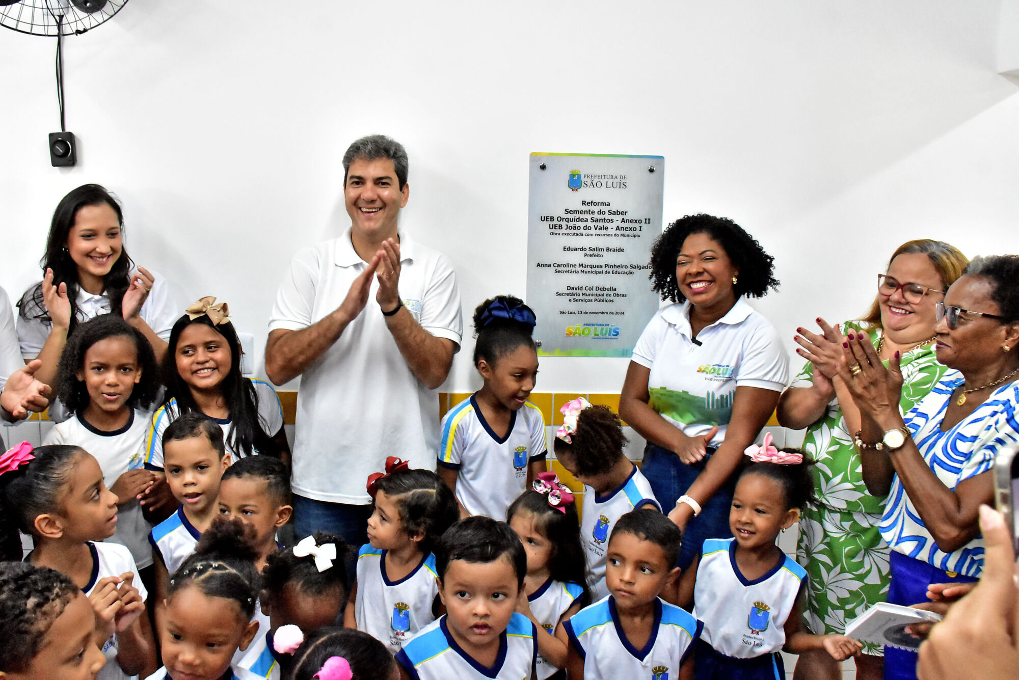 Prefeito Eduardo Braide segue com cronograma de entrega de obras e inaugura mais duas escolas reformadas na área Itaqui-Bacanga