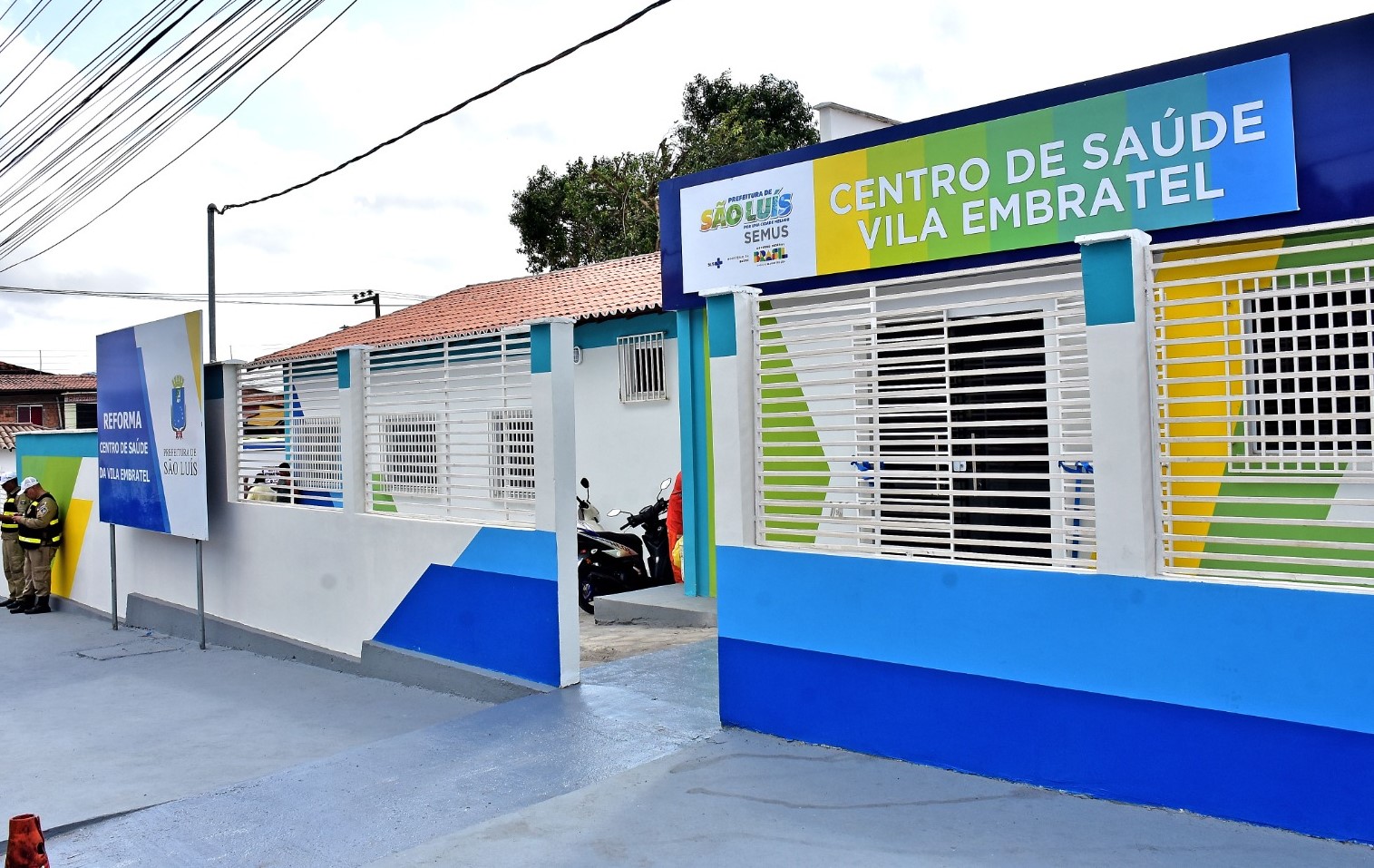 Prefeito Eduardo Braide entrega novo Centro de Saúde na Vila Embratel