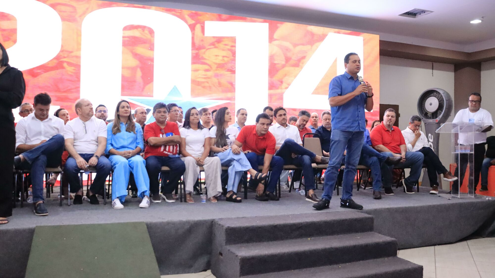 Senador Weverton Rocha participa do evento que celebrou 10 anos da vitória do povo com Flávio Dino governador e destaca a união em prol do Maranhão