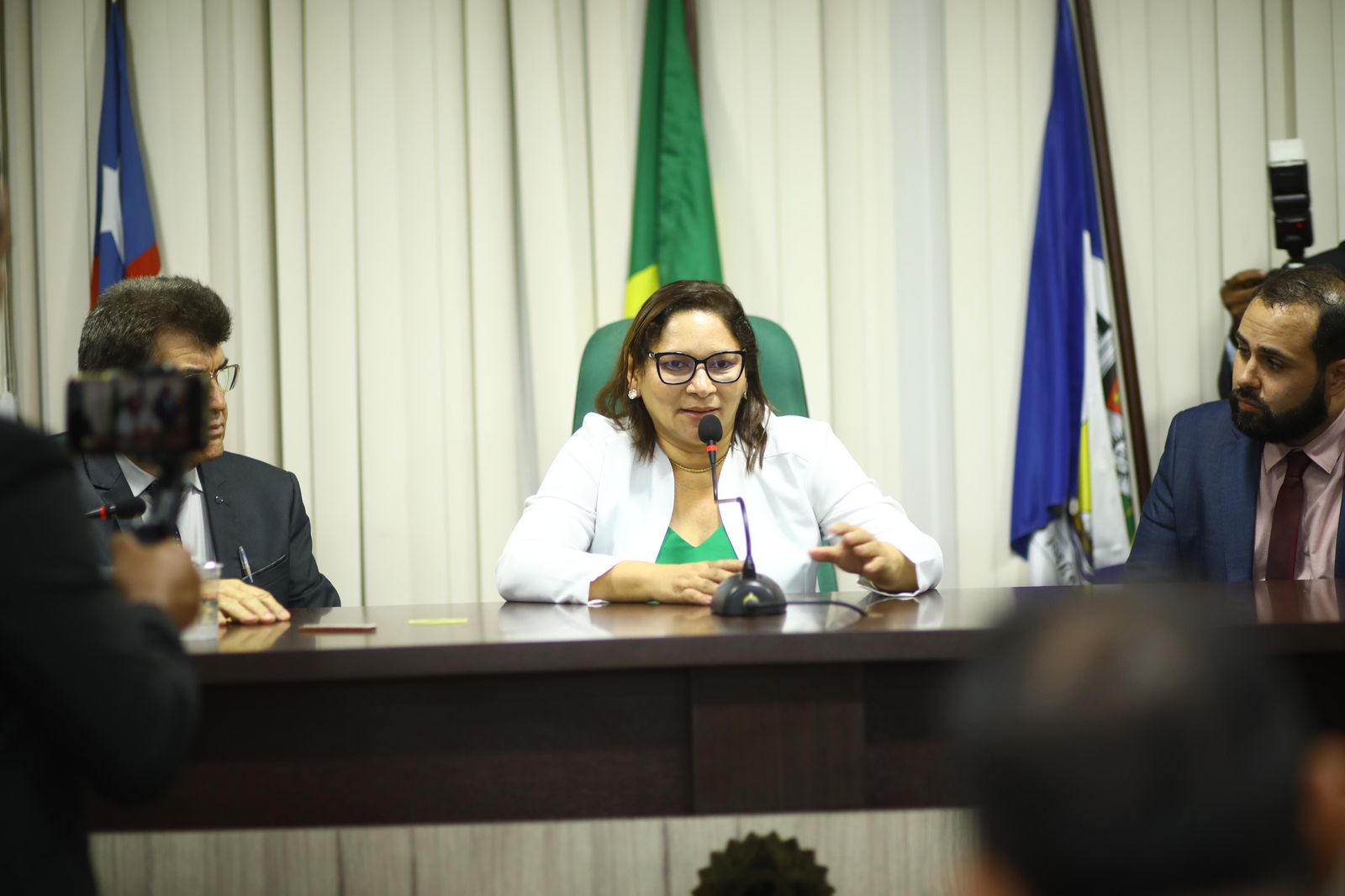 Em seu primeiro discurso, Francimar prega união entre vereadores na Câmara de Ribamar